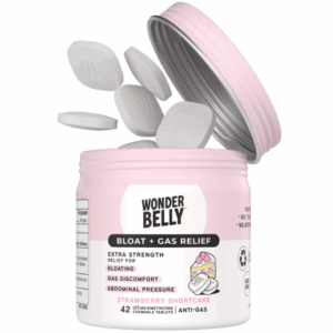 WONDERBELLY: Strawberry Shortcake Bloat Gas Relief, 42 tb