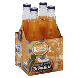 BOOTS BEVERAGES: Orange Dromsicle Soda 4Pk, 48 fo