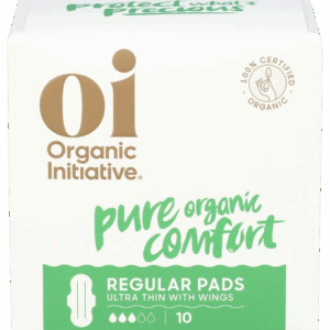 OI: Organic Regular Pads, 10 pc