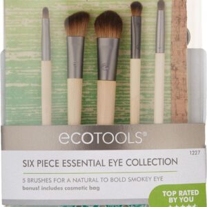 ECO TOOLS: 6 Pc Eye Brush Set, 1 ea