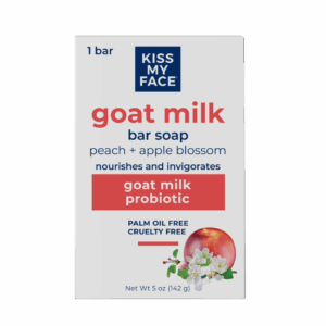 KISS MY FACE: Soap Bar Apple Blsm Peach, 5 oz