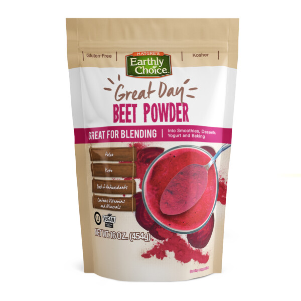 NATURES EARTHLY CHOICE: Powder Blend Beet, 16 oz