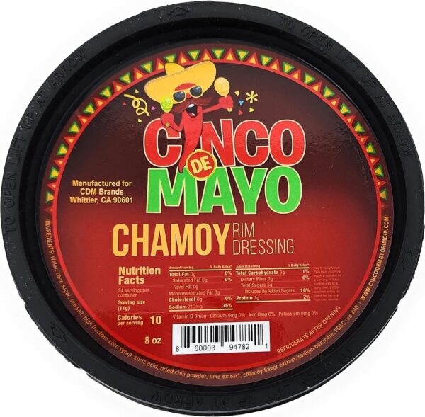 CINCO DE MAYO: Chamoy Cocktail Rim Dressing, 8 oz