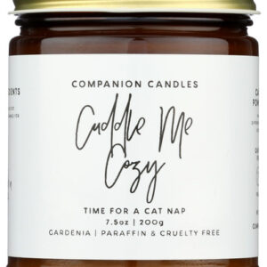 COMPANION CANDLES: Cuddle Me Cozy Candle Jar, 7.5 oz
