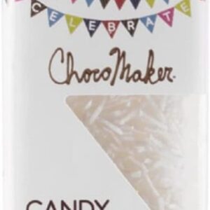 CHOCOMAKER: Candy Shred White, 0.375 oz