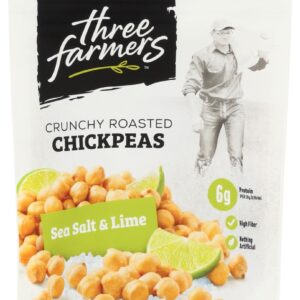 THREE FARMERS FOODS INC: Sea Salt Lime Roasted Chickpeas, 4.2 oz
