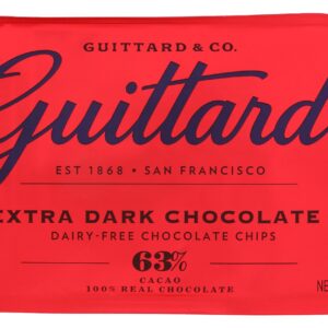 GUITTARD: Extra Dark Chocolate Baking Chips, 11.5 oz