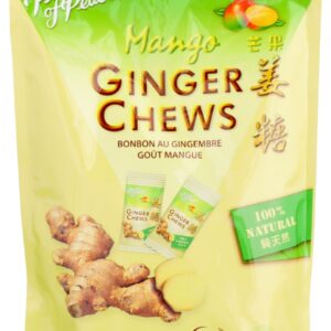 PRINCE OF PEACE: Ginger Candy Chews With Mango, 4 oz
