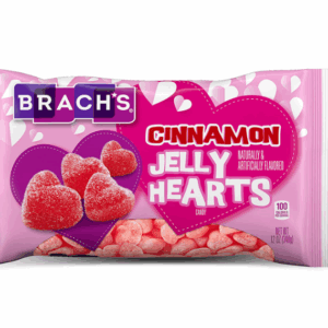 BRACHS: Cinnamon Jelly Hearts, 12 oz