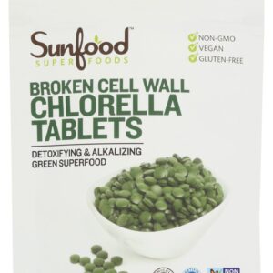 SUNFOOD SUPERFOODS: Chlorella Tablets, 2 oz