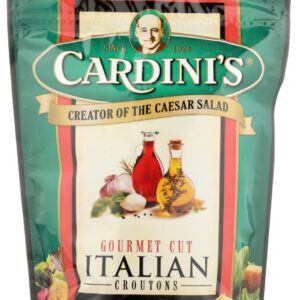 CARDINI: Gourmet Cut Italian Croutons, 5 oz
