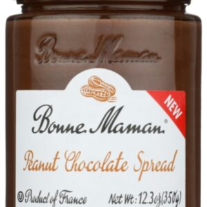 BONNE MAMAN: Peanut Chocolate Spread, 12.3 oz