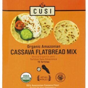 CUSI WORLD: Amazonian Cassava Flatbread Mix, 8.82 oz