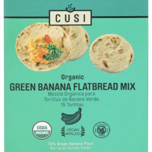 CUSI WORLD: Green Banana Flatbread Mix, 8.47 oz