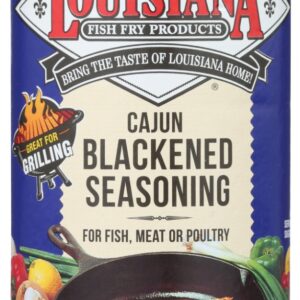 LOUISIANA FISH FRY: Blackened Fish Seasoning, 2.5 oz