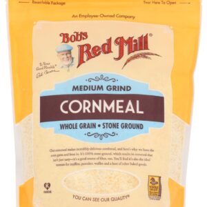 BOBS RED MILL: Medium Grind Cornmeal, 24 oz