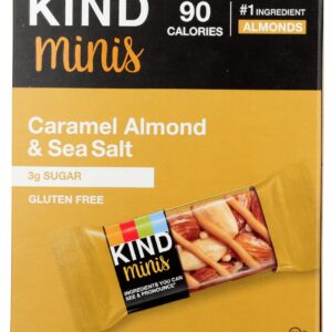 KIND: Caramel Almond and Sea Salt Minis Bars 10Pk, 7 oz