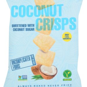 CROPS AND BROS: Coconut Crisps, 4 oz