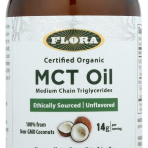 FLORA HEALTH: Organic MCT Oil, 8.5 fl oz
