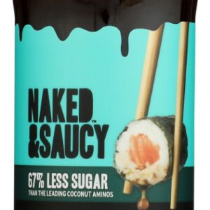 NAKED AND SAUCY: Coconut Aminos Less Sugar, 10 fo