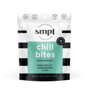 SMPL: Chill Bites Peanut Butter, 1.83 oz