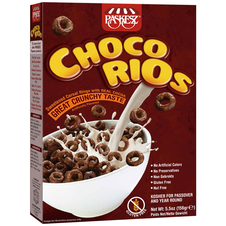 PASKESZ: Chocorios Cereal, 5.5 oz