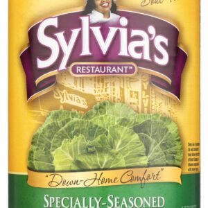 SYLVIAS: Specially Seasoned Collard Greens, 14.5 oz