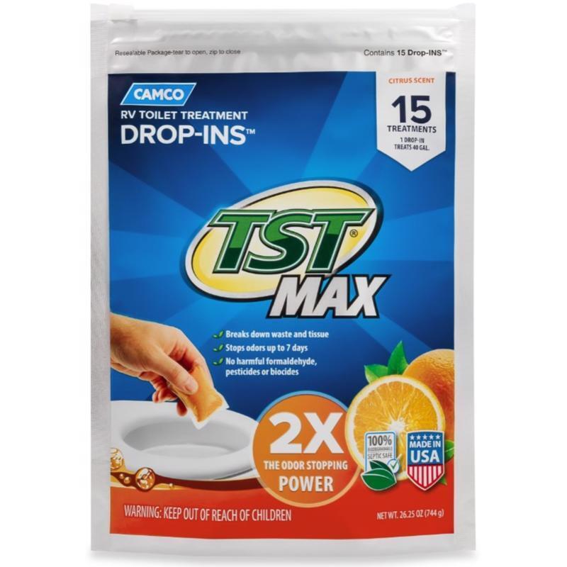 CAMCO: Toilet Treatment Drop Orange, 15 pc