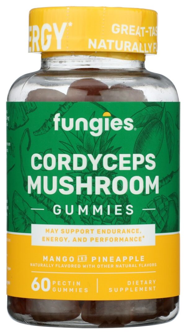 FUNGIES: Cordyceps Mushroom Gummies, 60 pc