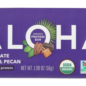 ALOHA: Chocolate Caramel Pecan Protein Bar, 1.98 oz