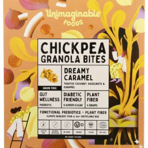 EFFI: Dreamy Caramel Chickpea Granola Bites, 7 oz