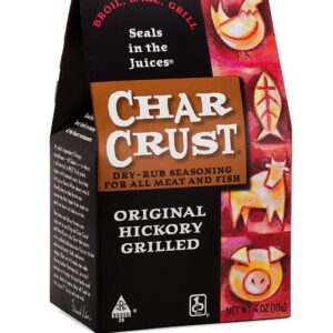 CHAR CRUST: Original Hickory Grilled Rub Seasoning, 4 oz