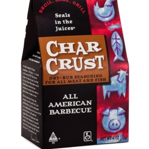CHAR CRUST: All American Barbecue Rub Seasoning, 4 oz