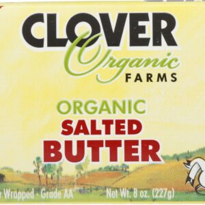 CLOVER SONOMA: Organic Salted Butter, 0.5 lb