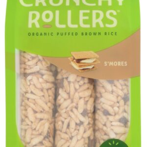 CHEF BOBO: Crunchy Rice Rollers Smores, 2.6 oz