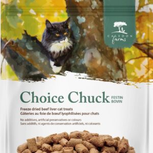 CALEDON FARMS: Choice Chuck Cat Treats, 1 oz