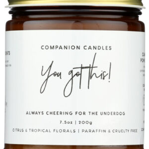 COMPANION CANDLES: You Got This Candle Jar, 7.5 oz