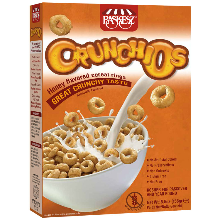 PASKESZ: Crunchios Cereal, 5.5 oz