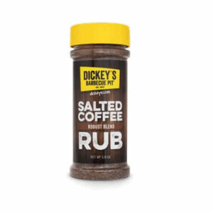 DICKEYS: Salted Coffee Rub Robust Blend, 3.8 oz