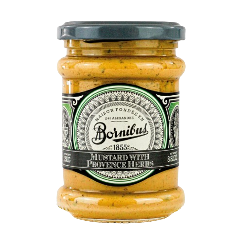 BORNIBUS: Mustard With Provence Herbs, 8.82 oz