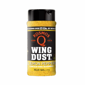 KOSMOS Q: Lemon Pepper Wing Seasoning, 5.4 oz