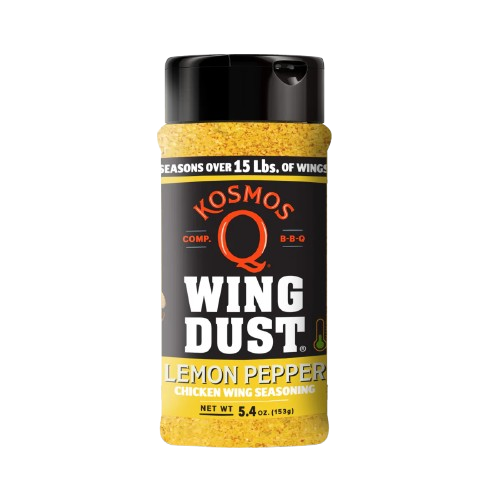 KOSMOS Q: Lemon Pepper Wing Seasoning, 5.4 oz