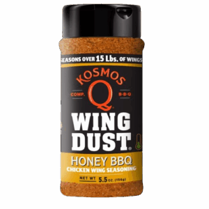 KOSMOS Q: Honey Barbecue Wing Seasoning, 5.5 oz
