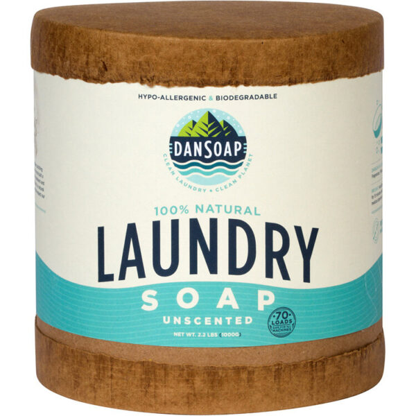 DANSOAP: Laundry Powder Unscented, 2.2 lb