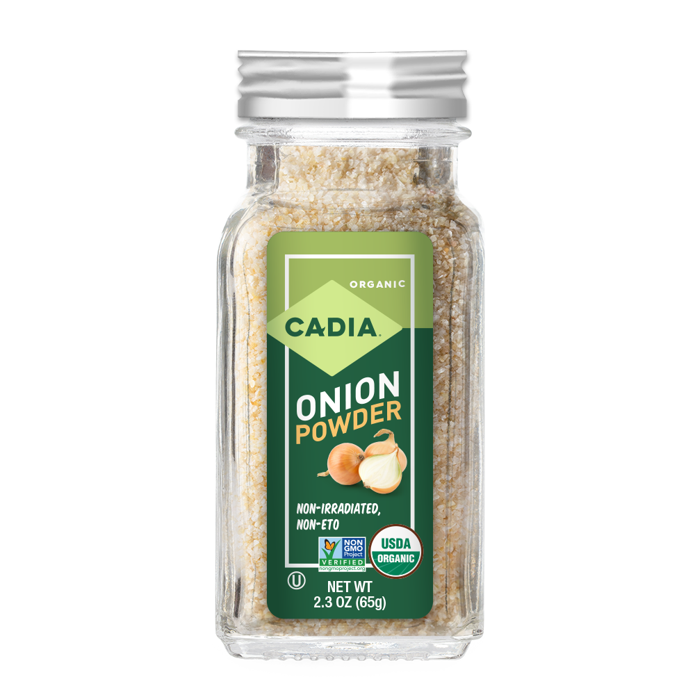 CADIA: Onion Powder Org, 2.3 oz