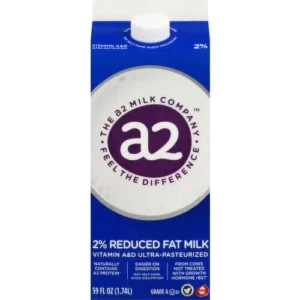 A2 MILK: 2% Reduced Fat Milk 59 fl oz