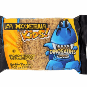 LA MODERNA: Kids Dinosaur Shape Pasta, 7 oz