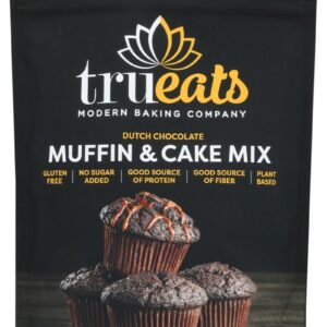 TRUEATS: Dutch Chocolate Muffin and Cake Mix, 11.3 oz