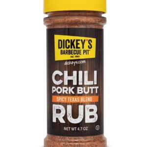 DICKEYS: Chili Pork Butt Rub, 4.7 oz