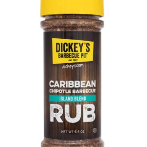DICKEYS: Caribbean Chipotle Barbecue Rub, 4 oz
